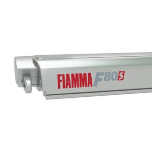 Veranda Fiamma F80S 3,40 Metri Titanium Telo Royal Grey - 05812C01R
