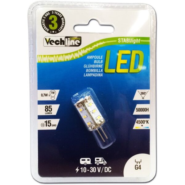 LAMPADA 15 LED SMD 4500 K 83 LUMEN
