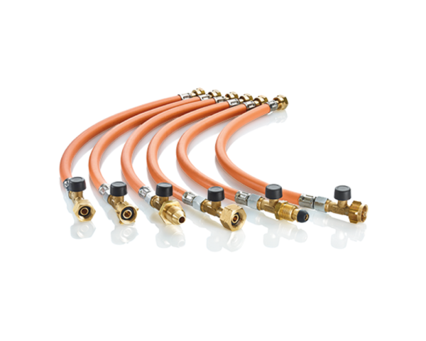 TUBO GAS SECURITY L=450 MM ITALIA